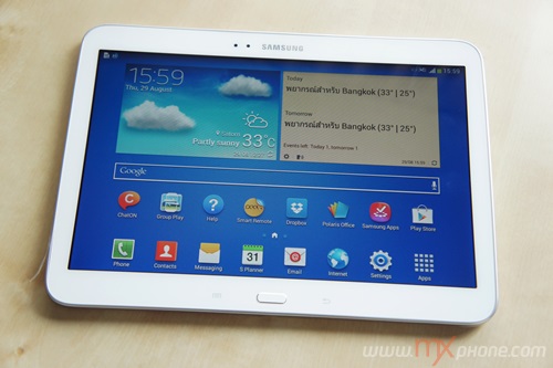 Preview : Galaxy Tab 3 10 พี่ใหญ่พลังประมวลผลสุดเทพ