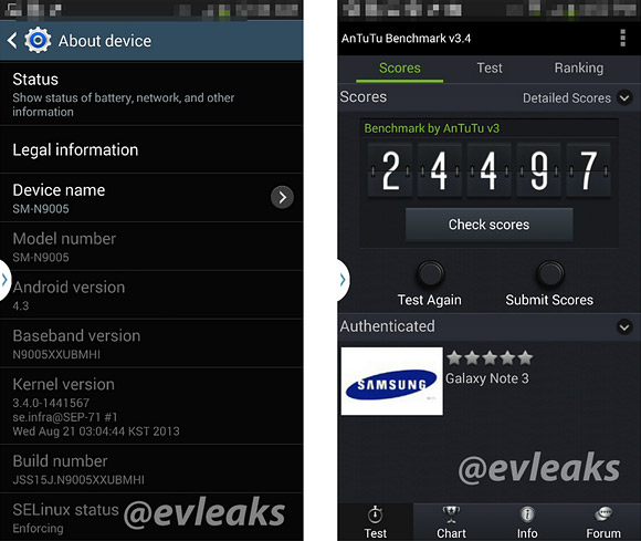เอาด้วยสิ… เผย Galaxy Note 3 มีฟังก์ชั่นอ่านลายนิ้วมือพร้อม Android 4.3