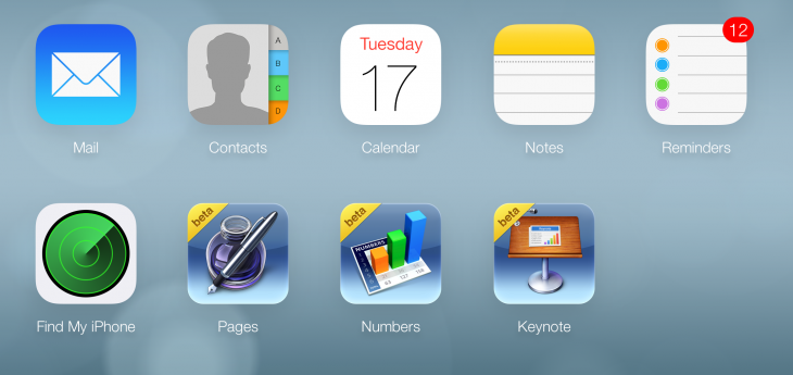 Apple ปรับหน้าเว็บ iCloud ใหม่ ออกไปในทาง iOS 7