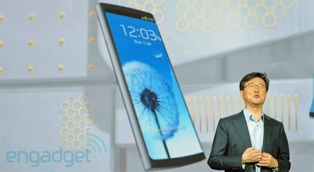 Samsung เตรียมเปิดตัวมือถือจอโค้งเดือนหน้า