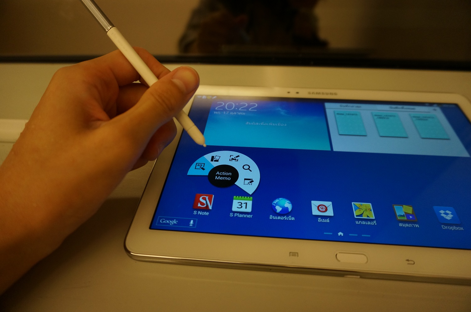 [PREVIEW] Samsung Galaxy Note 10.1 (2014) แทบเล็ตพร้อมปากกาใหม่ ไฉไลกว่าเดิม