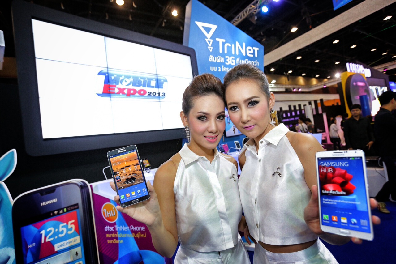 [TME] ดีแทคจัดทัพสมาร์ทโฟนใหม่ บุกงาน Thailand Mobile Expo 2013 Showcase