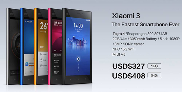 Hugo Barra เผยยอดขาย Xiaomi Mi3 ขายได้แสนเครื่องใน 90 วินาที