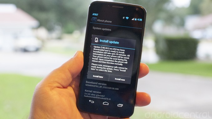 Moto X ในสหรัฐเริ่มได้อัพเดทเป็น Android 4.4