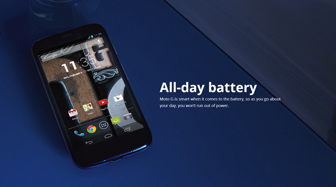 เปิดตัวแล้ว Moto G ราคา $179 แบบไม่ติดสัญญา