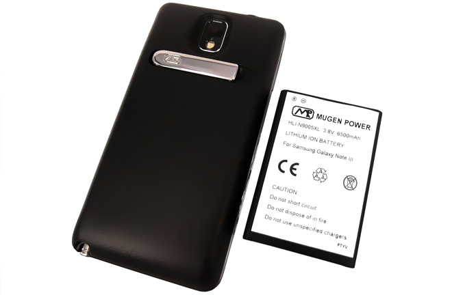 ใหญ่จุใจ… Mugen จัดให้แบตเตอรี่ขนาด 6500 mAh สำหรับ Galaxy Note 3