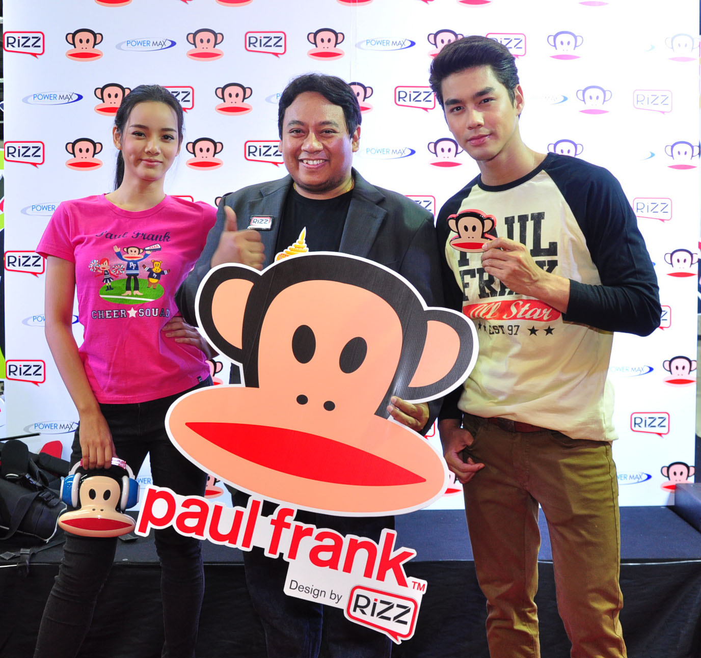 Rizz และ Powermax เปิดตัวผลิตภัณฑ์ใหม่ได้ลิขสิทธิ์แท้จาก Paul Frank เป็นบริษัทแรกของโลก