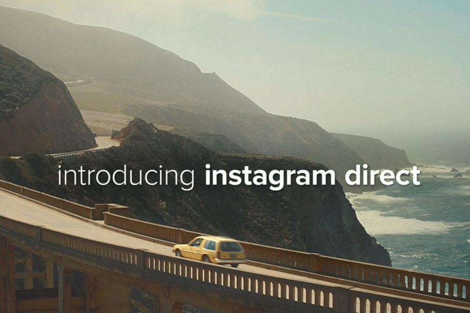เปิดตัวแล้ว Instagram Direct ส่งรูปหรือวิดิโอหาเพื่อนได้ทันที