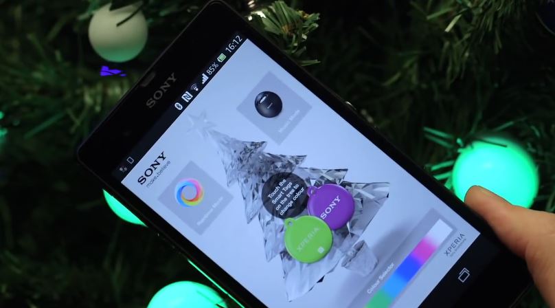 ก็แปลกดี… Sony ขอโชว์ต้นคริสต์มาสที่รองรับการทำงานด้วยระบบ NFC