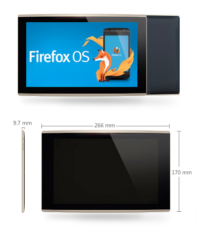 ข่าวลือ และภาพหลุดแทบเล็ตพลัง Firefox OS