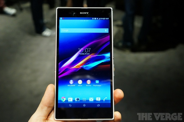 ไม่ต้องลือ คอนเฟิร์มแล้ว Xperia Z Ultra แทบเล็ต
