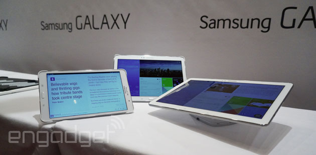 Samsung เปิดไลน์ใหม่ Galaxy Tab Pro มีตั้งแต่ 8 – 12 นิ้ว