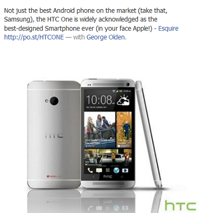 บลัฟแหลก… HTC เย้ยหยัน Samsung และ Apple รับช่วงส่งท้ายปี