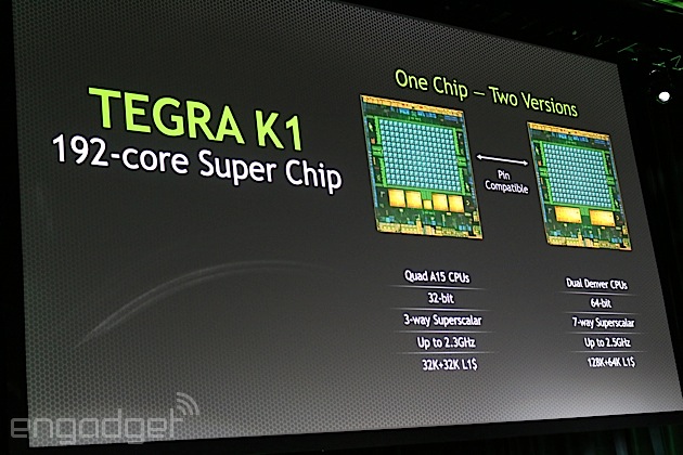 ไม่ได้โม้ NVIDIA ชิงธงตลาด Android 64 บิต ชิปเซ็ต Denver แรงเทียบ PC!!