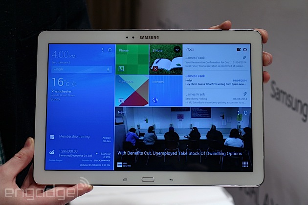 Galaxy Note Pro 12.2 เริ่มจำหน่ายในอเมริกาวันที่ 13 กุมภานี้ ราคา $850