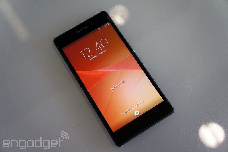 SONY เปิดตัว Xperia Z2 จอสวยขึ้น อัดวิดิโอความละเอียด 4K