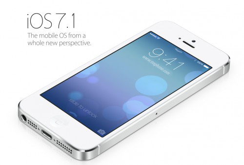 เร็วๆ นี้ คาดว่า Apple จะเริ่มปล่อยอัพเดทซอฟท์แวร์ iOS 7.1