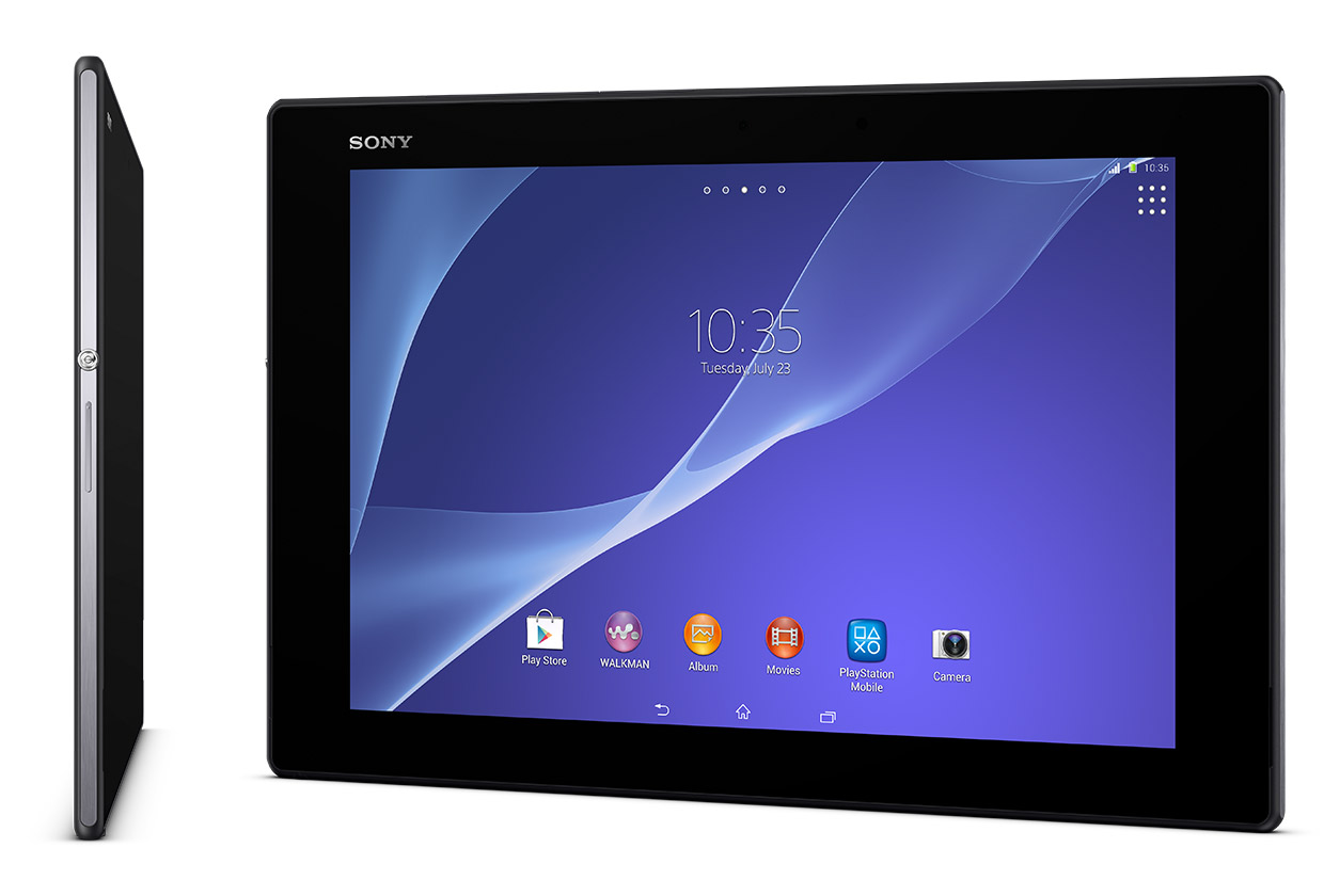 Sony เปิดตัว XPERIA Tablet Z2 บางและเบาที่สุด พร้อมป้องกันกันน้ำฝุ่น