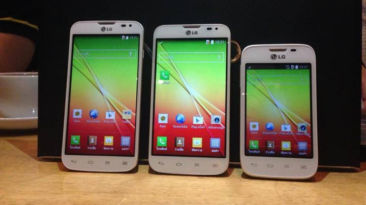 ลองเล่น LG ทีเดียวสี่รุ่นรวด LG G2 Mini, LG L40 Dual, LG L70 Dual, LG L90 Dual