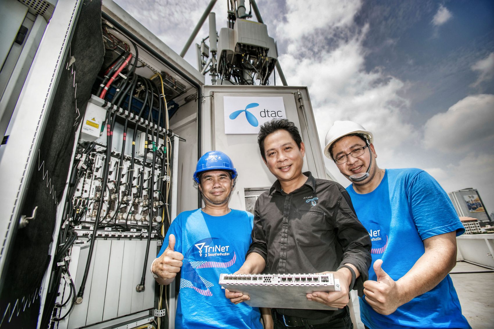 ดีแทค ไตรเน็ตลุยพัฒนาระบบสถานีฐานเฟสแรกสู่ 4G 2100MHz