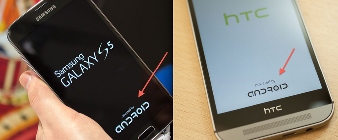 Google ตบเกียร์ผลักดันแบรนด์ Android เต็มตัว HTC ก็มีโลโก้เหมือนกัน