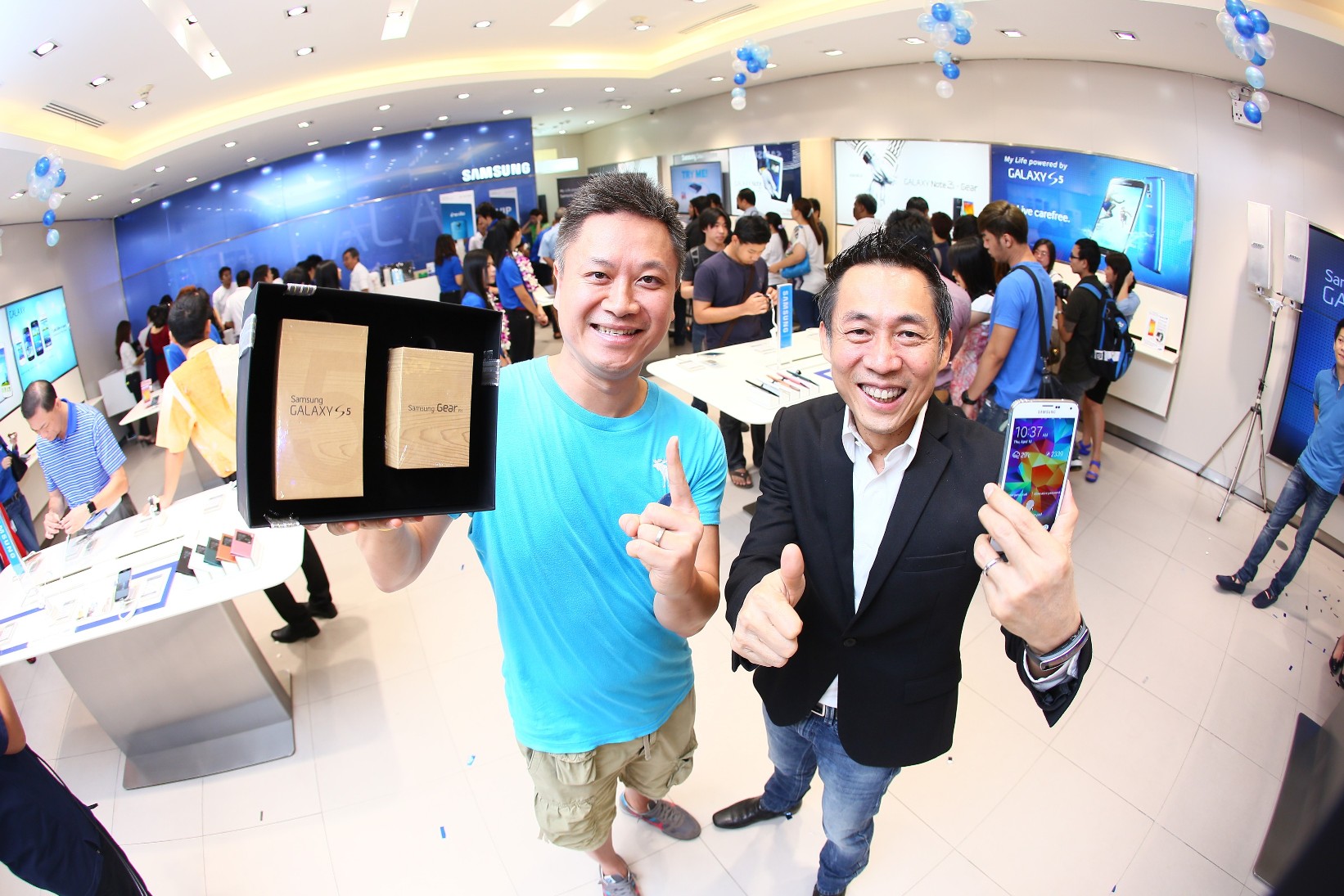 ซัมซุงจัดงาน “Be the First” เปิดขายซัมซุง กาแลคซี่ เอส 5 ในประเทศไทย พร้อม 125 ประเทศทั่วโลก