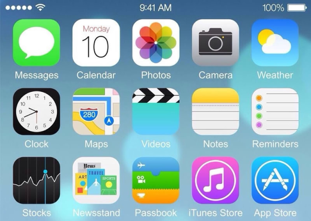 รูปหลุด iOS 8 บน iPhone 6