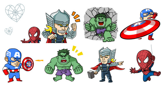 WeChat ยกทัพ Marvel Super Heroมาปล่อยพลังบนมือถือแล้ววันนี้