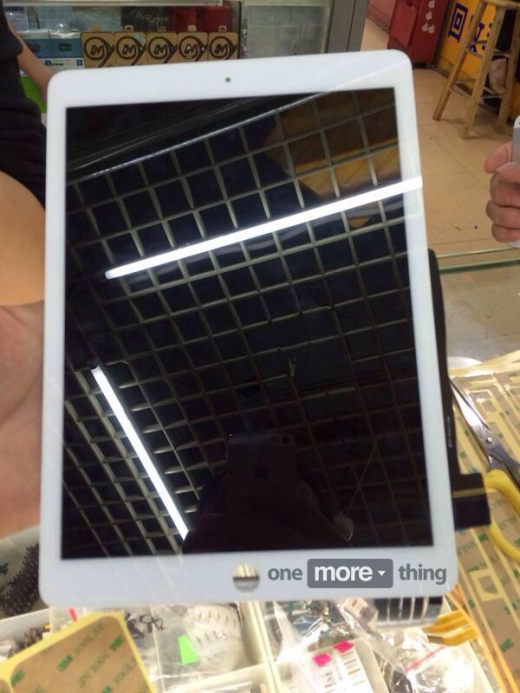 รูปหลุดกระจกหน้า iPad Air รุ่นถัดไป บางลง แต่ไม่มีอะไรใหม่