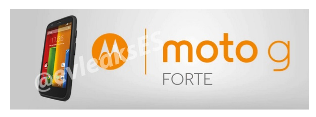 Moto G อาจจะมีรุ่นทนถึก กันน้ำและฝุ่นในนาม Moto G Forte