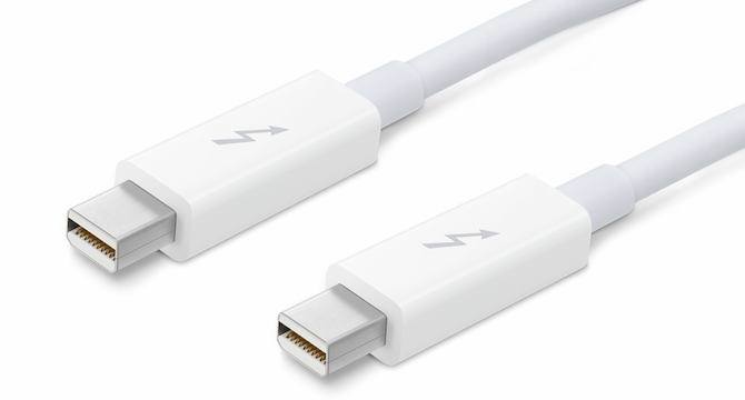 ข้อมูลหลุด สาย Thunderbolt 3.0 จะมีความเร็ว 40 Gbps