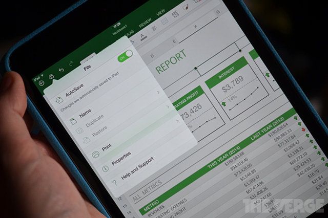 Office for iPad อัพเดทใหม่ รองรับการพิมพ์เอกสารจากในตัว