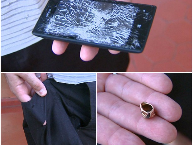 ไอ้เพื่อนยาก Nokia Lumia 520 รับกระสุนปืนแทน เครื่องพังคนรอดหวุดหวิด