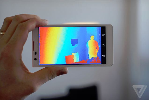 Project Tango มิติใหม่ของแท๊บเลตบันทึกภาพเสมือน 3 มิติโดย Google