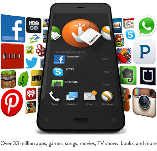 เปิดตัวแล้ว Amazon Fire Phone ความแตกต่างที่ไม่เหมือนใคร