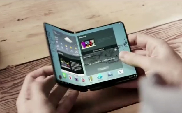 Samsung เตรียมออกแทบเล็ตหน้าจอพับได้