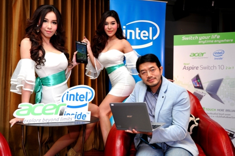 Acer Aspire Switch 10 ไฮบริดโน้ตบุ๊ค และ Acer Iconia One 7 (B1-730HD) แอนดรอยด์แท็บเล็ต พลังเทคโนโลยีซีพียูจากอินเทล