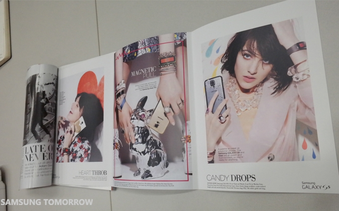 Samsung รุกหนัก ส่ง Galaxy S5 และสารพัด Gear ลง Vogue ให้ติดตา
