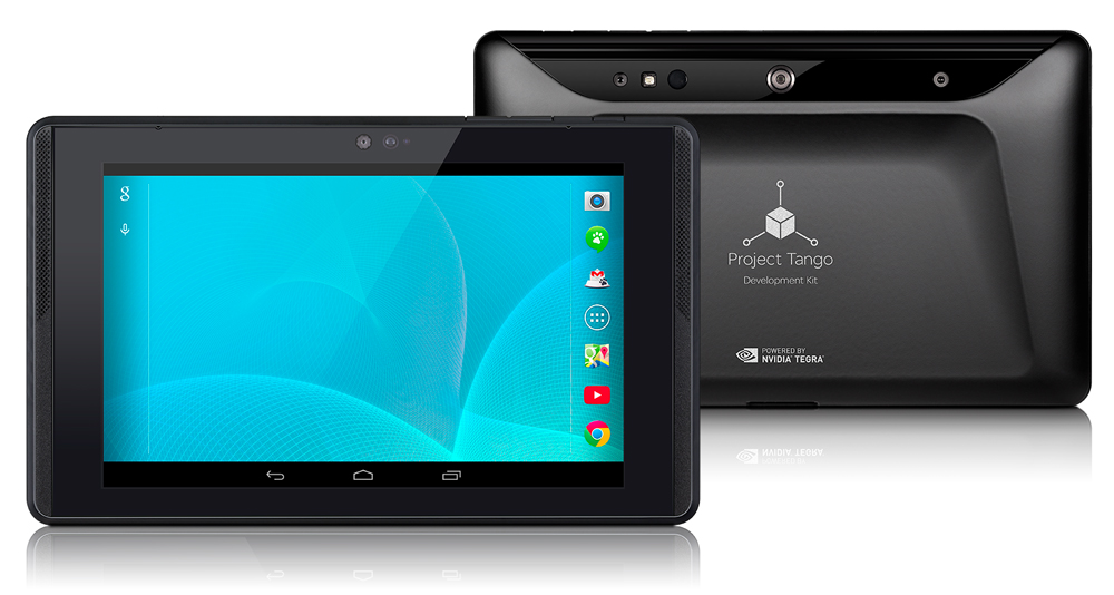 ก้าวต่อไป Google จับมือ NVIDIA เปิดตัวแท๊บเลตต้นแบบใน Project Tango!!