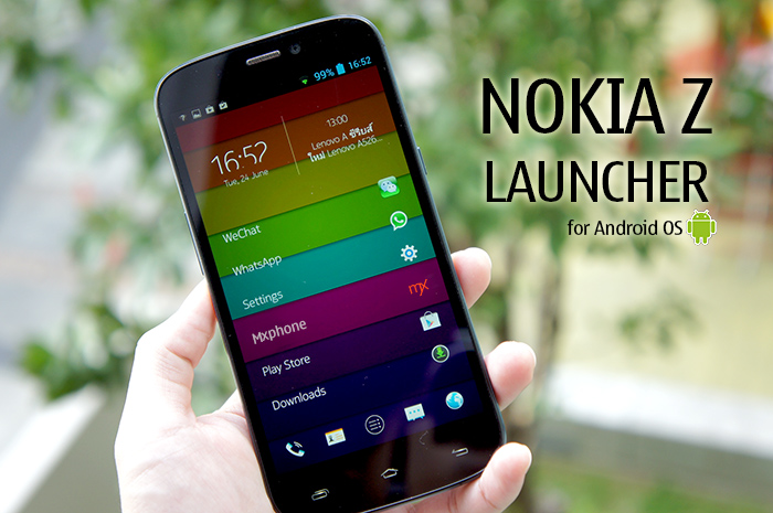ลองของใหม่ Nokia Z Launcher สำหรับ Android เปลี่ยนหน้าตา UI เดิมๆ ให้เฉียบยิ่งกว่า