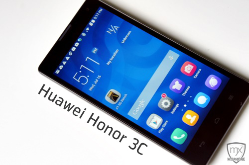 [Review] Huawei Honor 3C รุ่นฮอตเปิดตัวแรง หน้าจอ 5″ HD ชิป Quad core แรม 2GB รองรับ Dual SIM