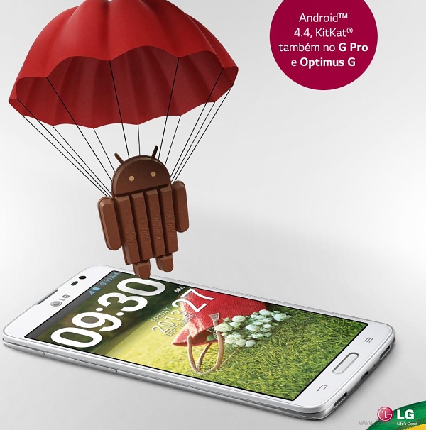 LG ประกาศเตรียมปล่อยอัพเดท KitKat ให้ Optimus รุ่นเก่าหลายรุ่นได้ลองชิม นำทัพโดย Optimus G, G Pro