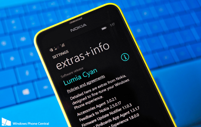 ผู้ใช้งาน Lumia 625 บางส่วนในประเทศไทยเริ่มได้อัพเดท Lumia Cyan!!