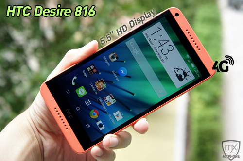 [Review] HTC Desire 816 ของดีราคาไม่แพง ดีไซน์สวย รองรับ 4G LTE พร้อมหน้าจอขนาดใหญ่