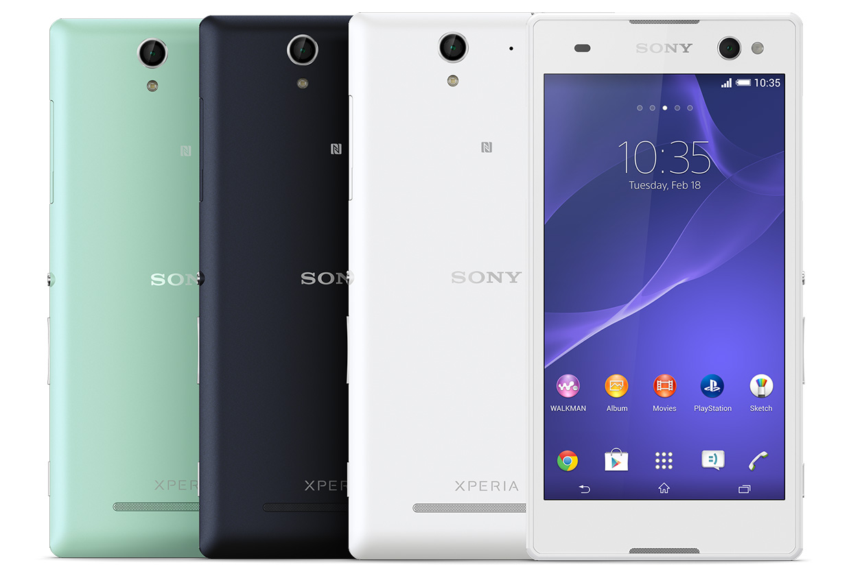 Sony เปิดตัวโทรศัพท์ XPERIA C3 จับตลาด #Selfie กล้องหน้า 5 ล้านลูกเล่นจัดเต็ม!!