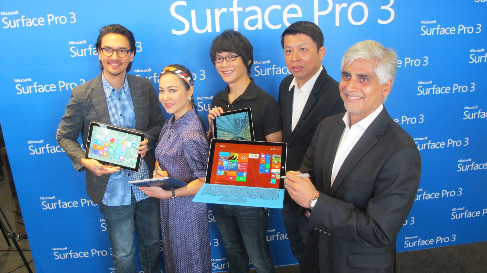 ไมโครซอฟท์เปิดตัว Surface Pro 3 แท็บเล็ตที่สามารถแทนที่แล็ปท็อปของคุณ
