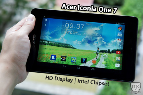 [Review] Acer Iconia One 7 แท็บเล็ตราคาย่อมเยา หน้าจอ HD ขุมพลัง Intel