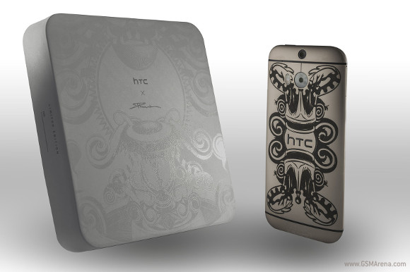 HTC ONE (M8) โผล่ดีไซน์สไตล์ชาวร็อค แบบ Limited Edition