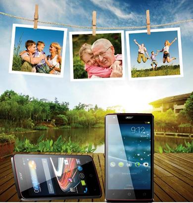 Acer Liquid E3 และ Acer Liquid Z4 สมาร์ทโฟนสำหรับคนรักการเซลฟี สเปคคุ้มค่า ในราคาเกินห้ามใจ