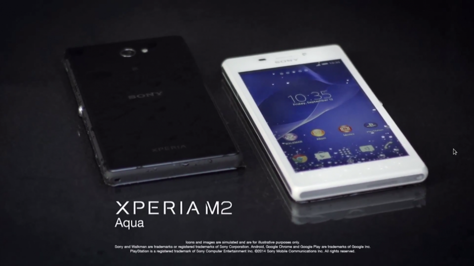 ไม่ธรรมดา XPERIA M2 Aqua เป็นโทรศัพท์มาตรฐาน IP68 สูงสุดในตลาดวันนี้